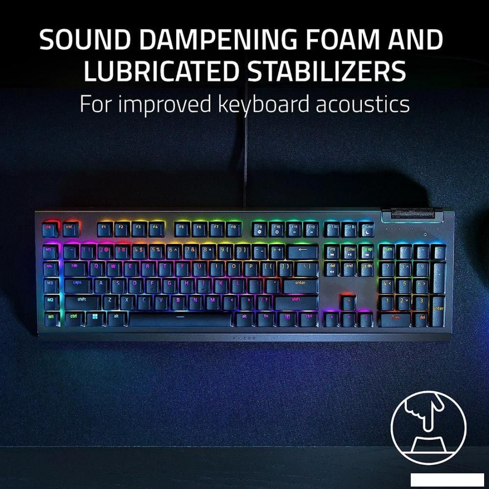 Клавиатура Razer BlackWidow V4 X (Razer Yellow)