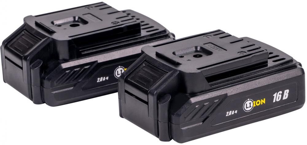 Дрель-шуруповерт Kolner KCD 16-2L (с 2-мя АКБ)