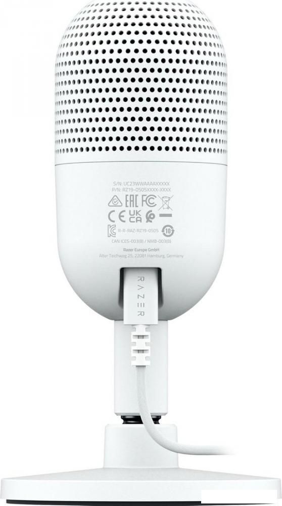 Проводной микрофон Razer Seiren V3 Mini Mercury White