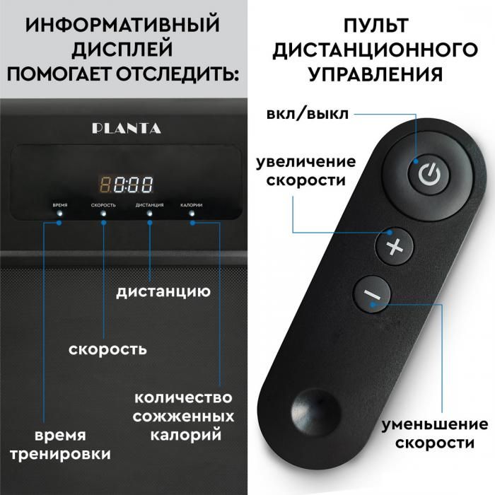 Электрическая беговая дорожка Planta TM-150