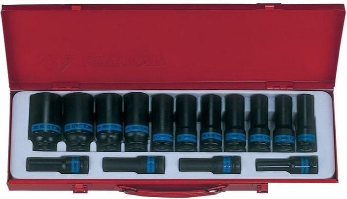 Набор головок слесарных King Tony 4415MP03 (15 предметов)