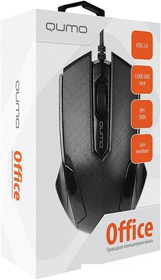 Мышь QUMO Office M14 (черный)