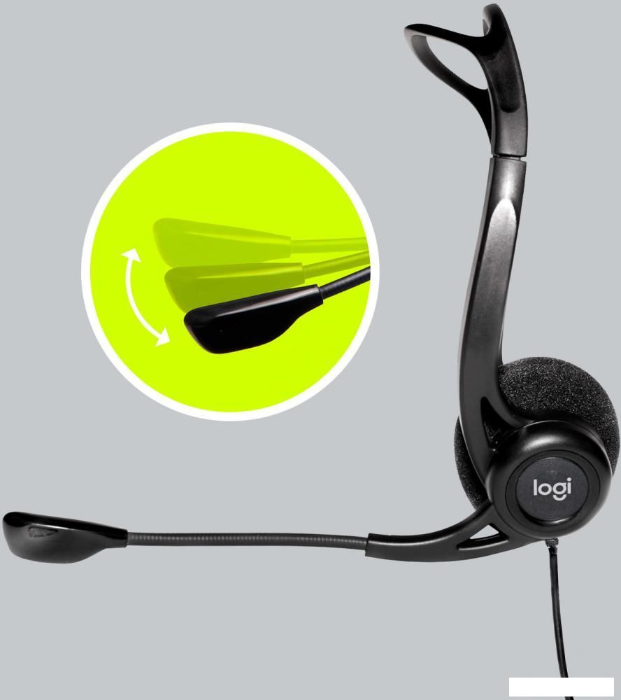 Офисная гарнитура Logitech PC Headset 960 USB