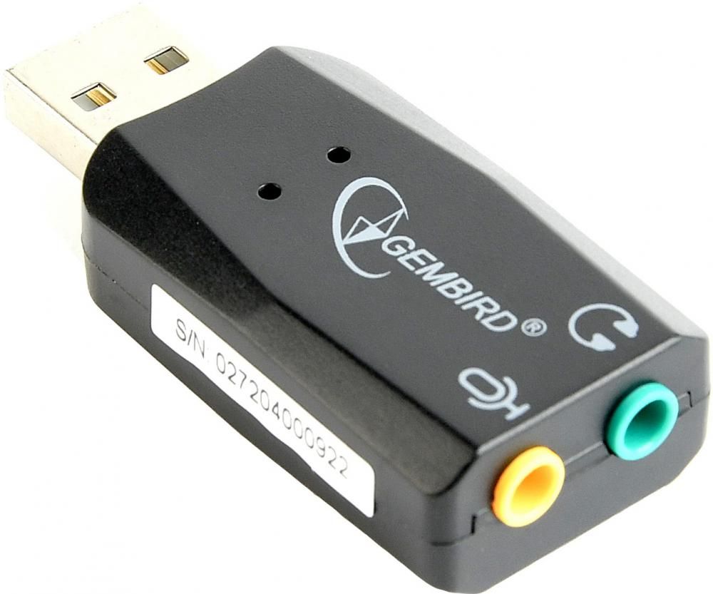 USB аудиоадаптер Gembird SC-USB2.0-01