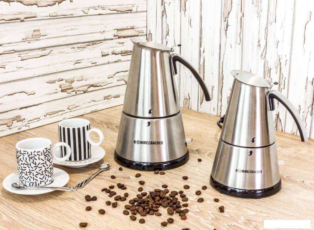 Гейзерная кофеварка ROMMELSBACHER EKO 364/E
