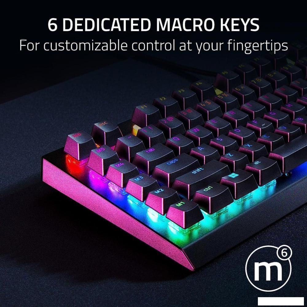 Клавиатура Razer BlackWidow V4 X (Razer Yellow)