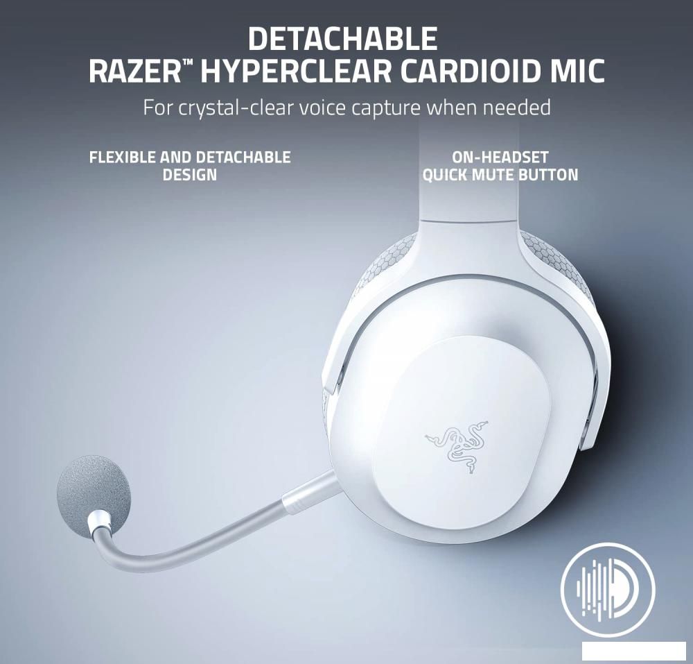 Наушники Razer Barracuda X 2022 (белый)