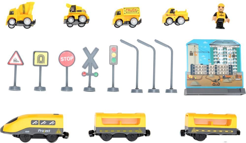 Набор железной дороги Givito Строительная площадка G201-001