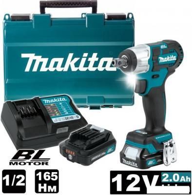 Гайковерт Makita TW161DWAE (с 2-мя АКБ, кейс)