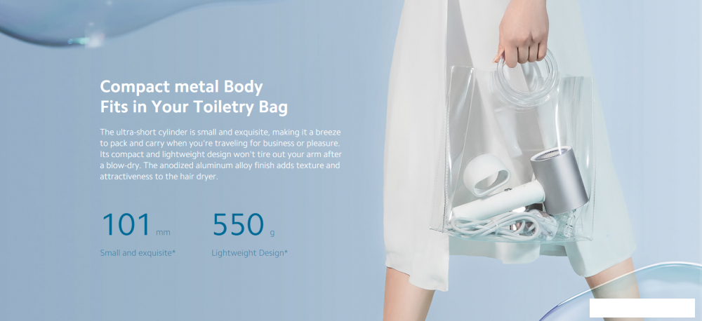 Фен Xiaomi Water Ionic Hair Dryer H500 BHR4899CN (китайская версия)