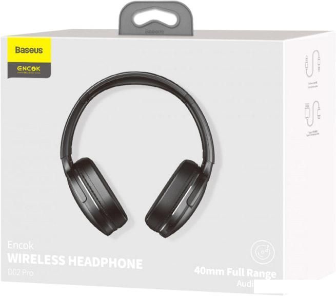 Наушники Baseus Encok D02 Pro (черный)