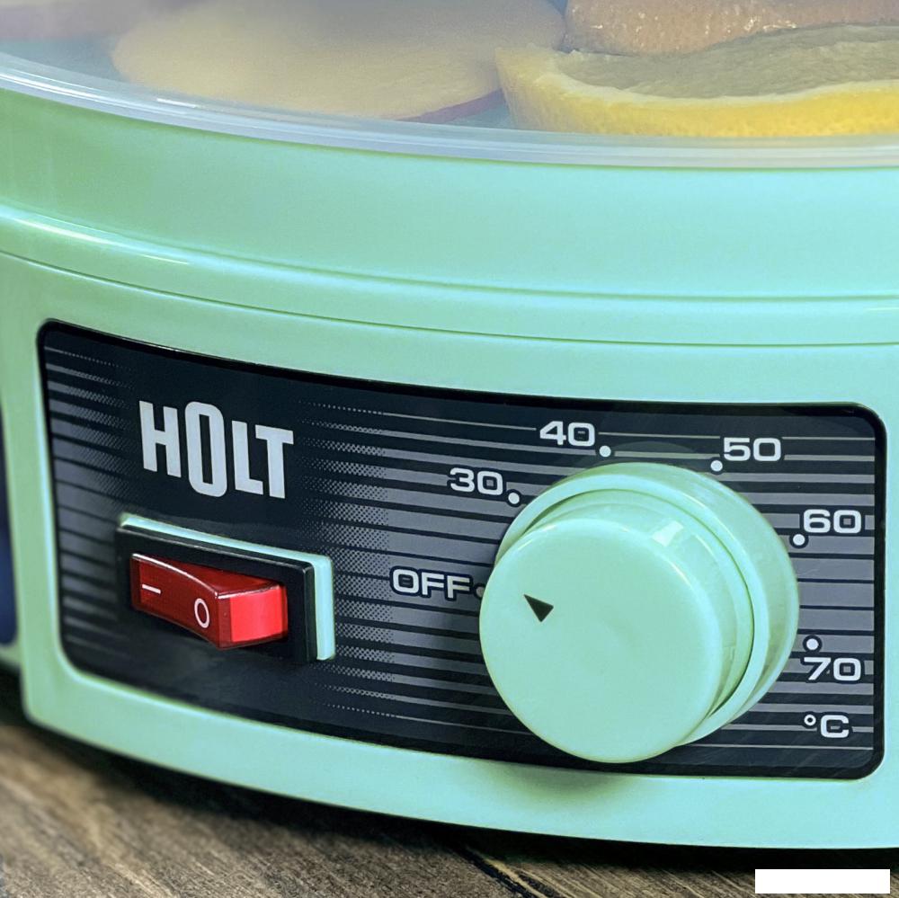 Сушилка для овощей и фруктов Holt HT-FD-002 (бирюзовый)