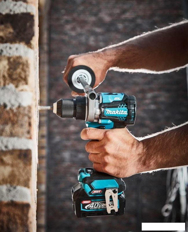 Ударная дрель-шуруповерт Makita HP001GD201 (с 2-мя АКБ, кейс)