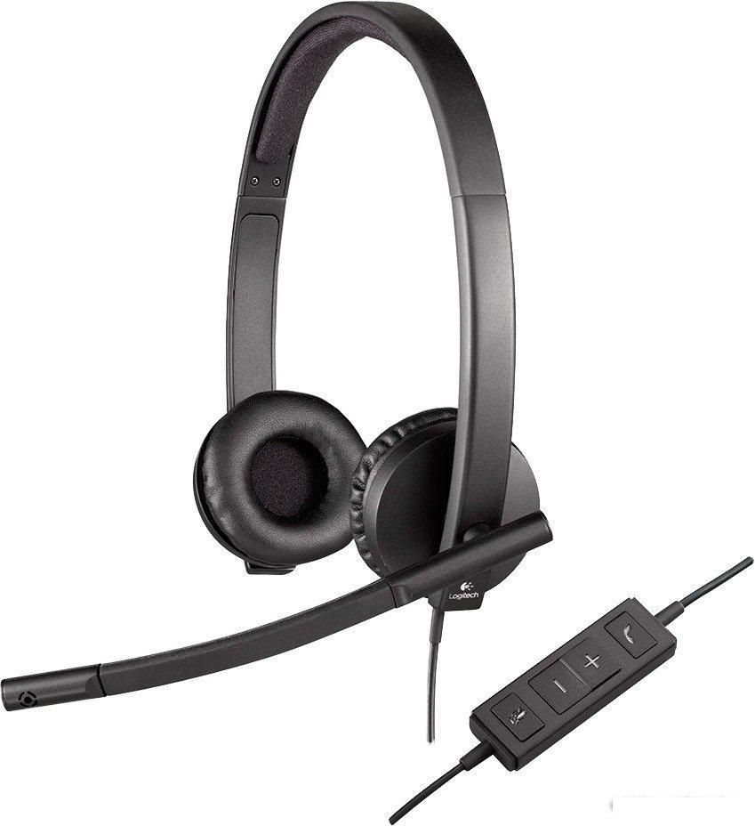 Офисная гарнитура Logitech USB Headset Stereo H570e