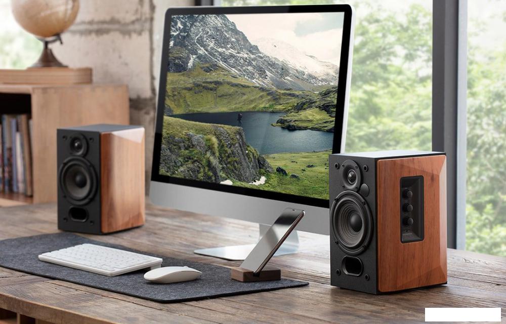 Акустика Edifier R1380DB (коричневый)
