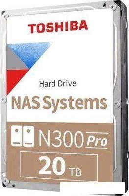 Жесткий диск Toshiba N300 Pro 20TB HDWG62AUZSVB