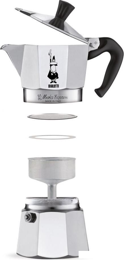 Гейзерная кофеварка Bialetti Moka Express 1161