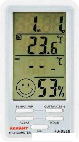 Термогигрометр Rexant RX-518