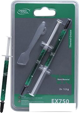 Термопаста DeepCool EX750 (1.5 г, 2 шт.)
