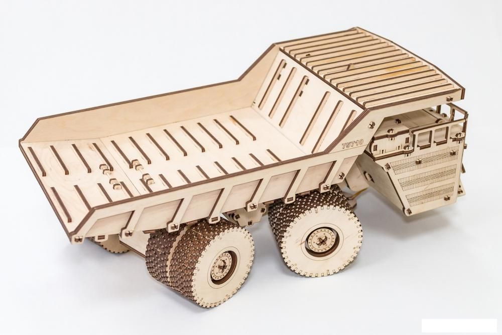 3Д-пазл Eco-Wood-Art БелАЗ 75710
