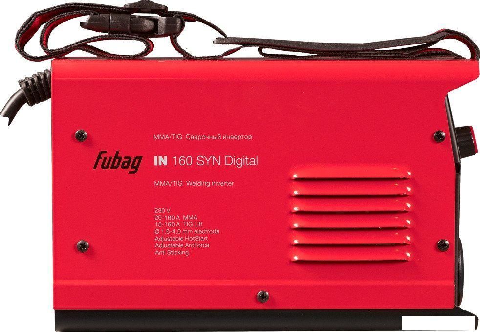 Сварочный инвертор Fubag IN 160 SYN Digital 41392