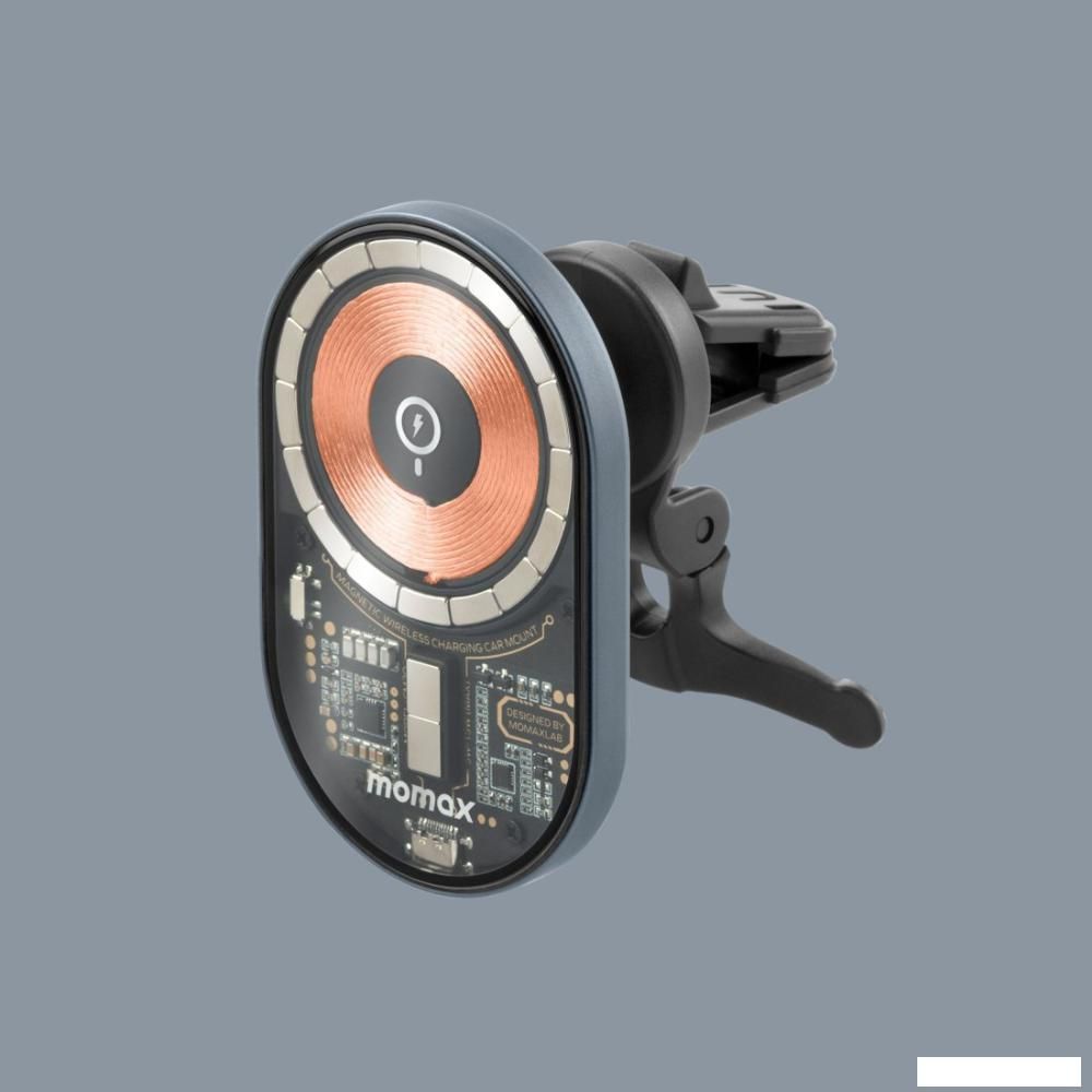 Держатель для смартфона Momax Q.Mag Mount 3 CM20E (серый)