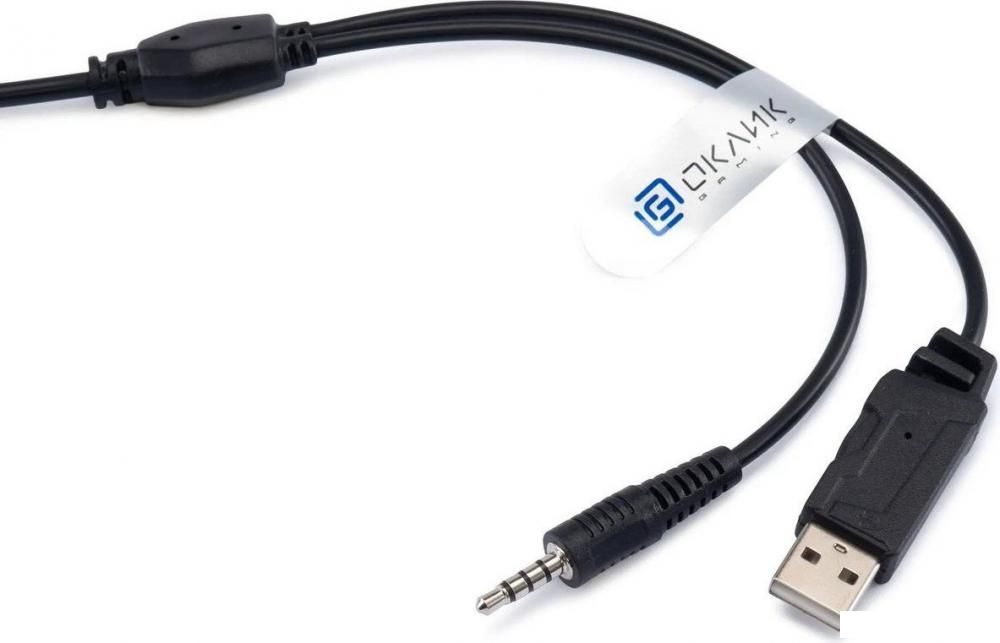 Наушники Oklick HS-L300G (черный)