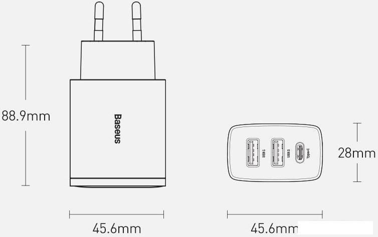 Сетевое зарядное Baseus CCXJ-E01