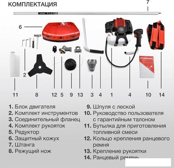 Триммер StarWind GT-43