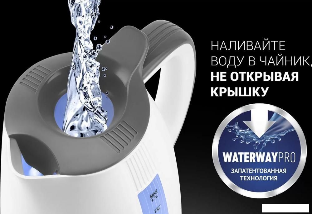 Электрический чайник Polaris PWK 1708C Water Way Pro