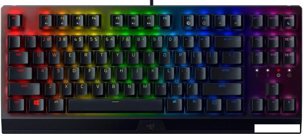 Клавиатура Razer BlackWidow V3 Tenkeyless Green Switch
