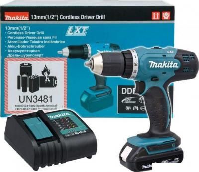 Дрель-шуруповерт Makita DDF453SYX5 (с 1-им АКБ)