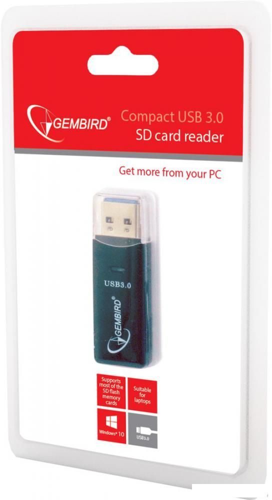 Карт-ридер Gembird UHB-CR3-01