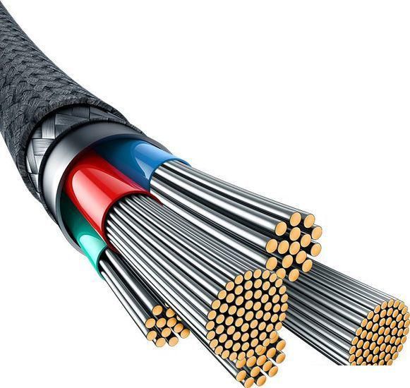 Кабель Baseus Unbreakable Series USB Type-C - Lightning (1 м, белый)