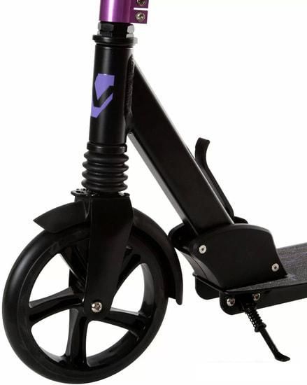 Двухколесный подростковый самокат Novatrack Polis 200 Pro'30 200FS.POLIS.VT21 (фиолетовый)