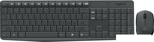 Офисный набор Logitech MK235 Wireless Combo 920-007948