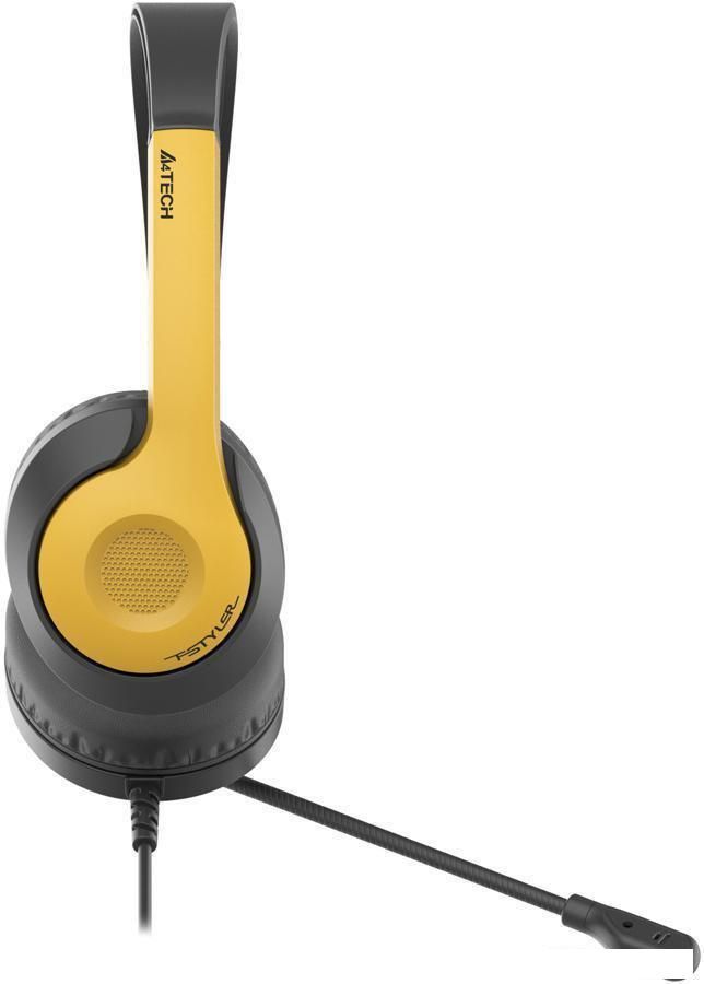 Наушники A4Tech Fstyler FH100U (черный/желтый)