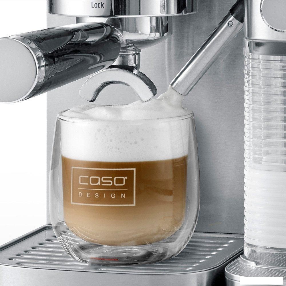 Рожковая кофеварка CASO Espresso Gourmet Latte
