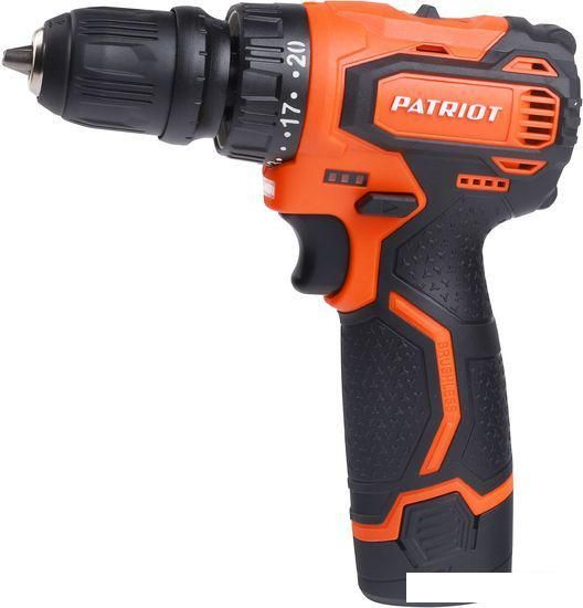 Дрель-шуруповерт Patriot BR 369Li 180201369 (с 2-мя АКБ, кейс)