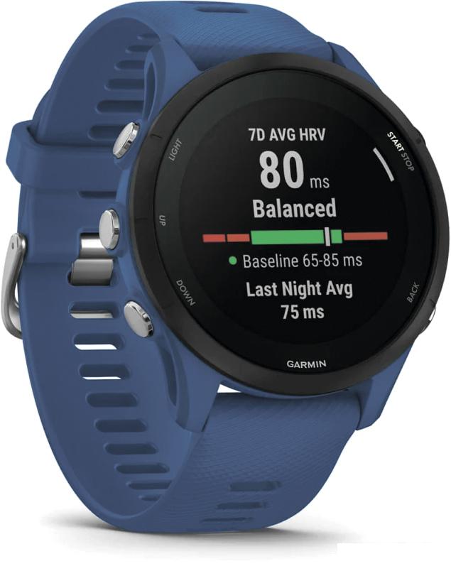 Умные часы Garmin Forerunner 255 (темно-синий/черный)