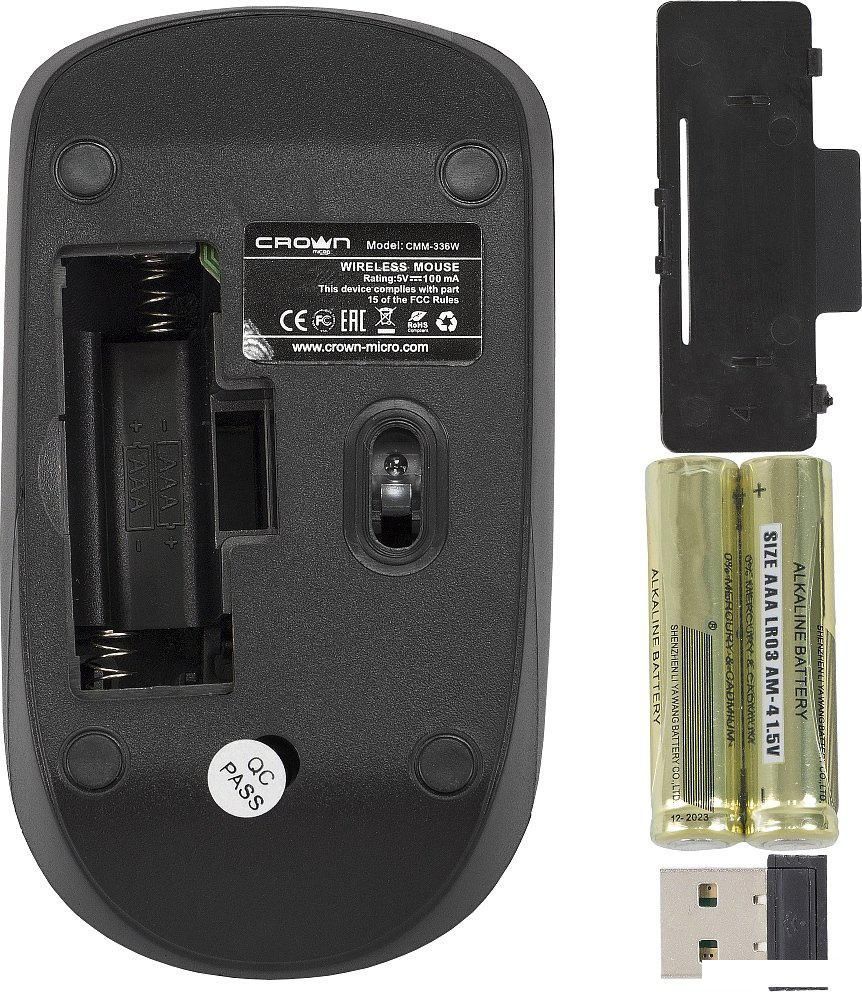 Мышь CrownMicro CMM-336W