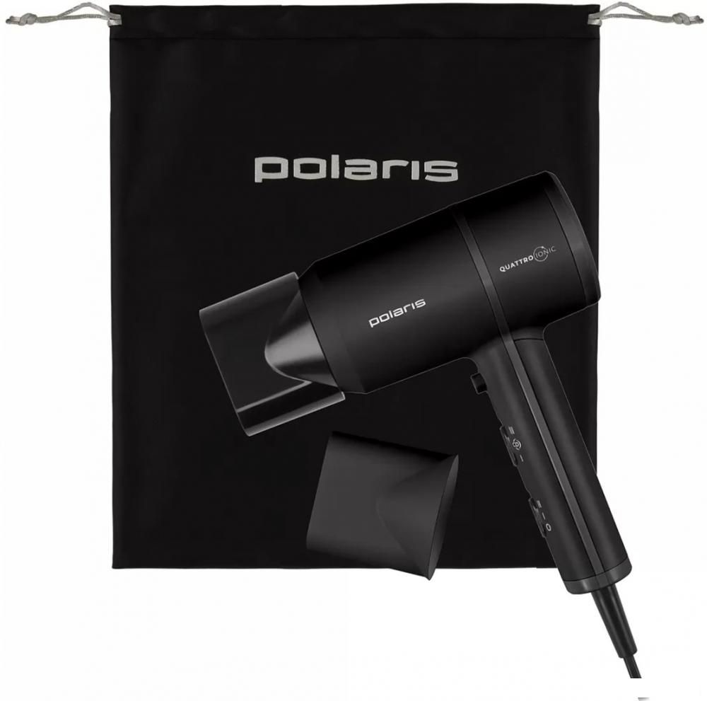 Фен Polaris PHD 2044Ti Quattro Ionic (черный)