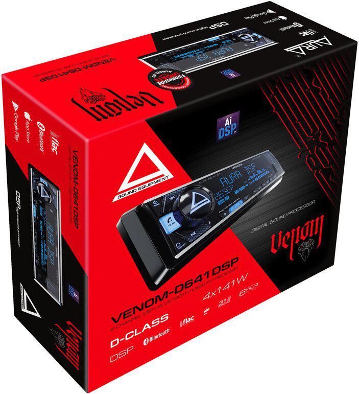 USB-магнитола Aura Venom-D641DSP