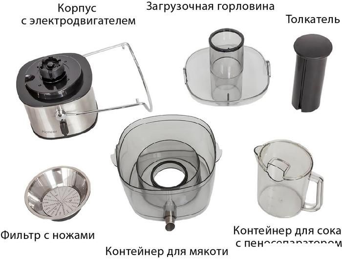 Соковыжималка Pioneer JC2050