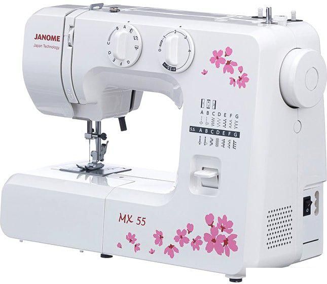 Электромеханическая швейная машина Janome MX 55