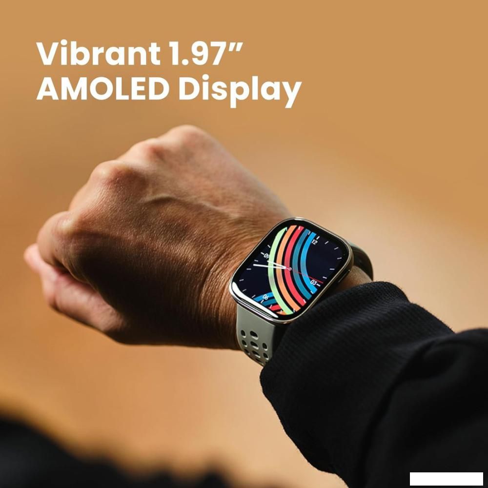 Умные часы Amazfit Bip 6 (черный, с черным силиконовым ремешком)