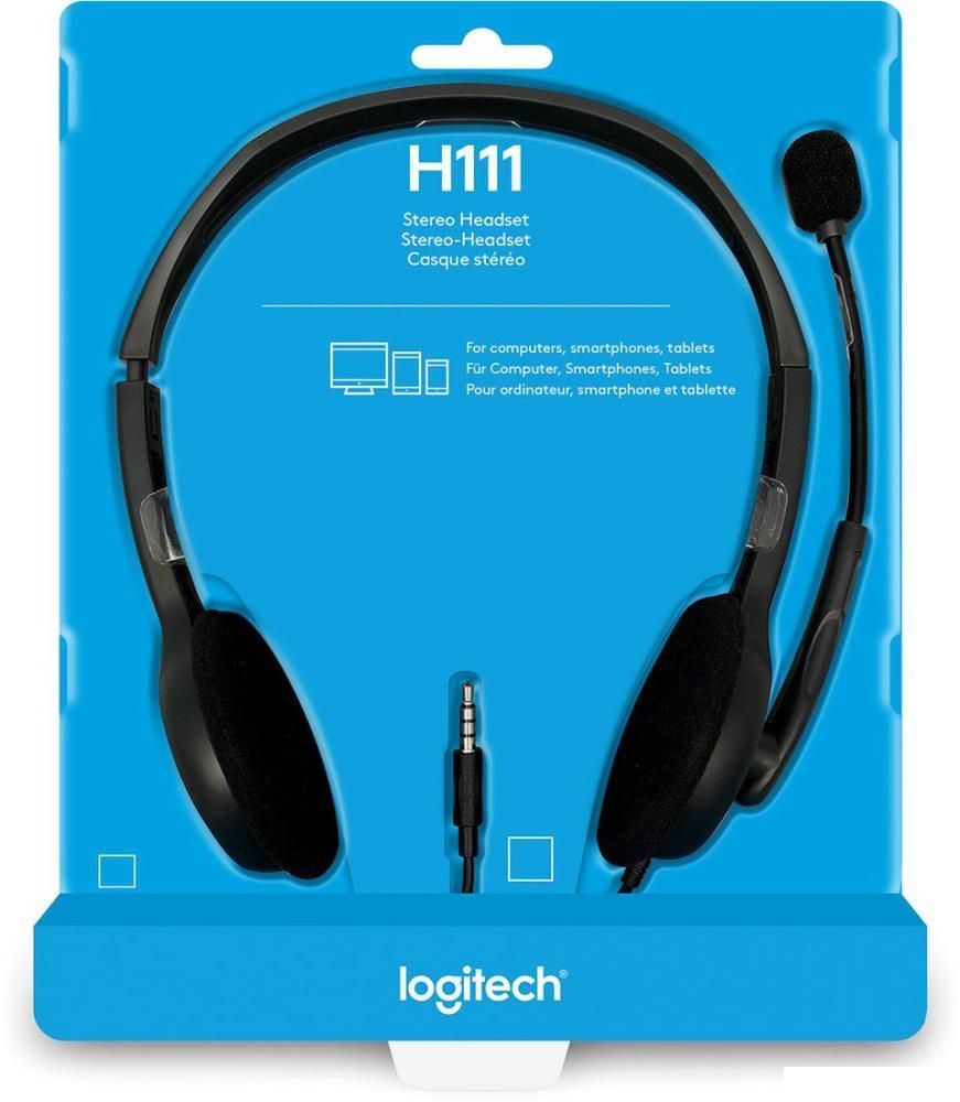 Офисная гарнитура Logitech H111
