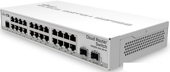 Управляемый коммутатор 3-го уровня Mikrotik CRS326-24G-2S+IN