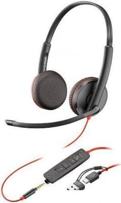 Офисная гарнитура Poly Blackwire 3225 8X229A6