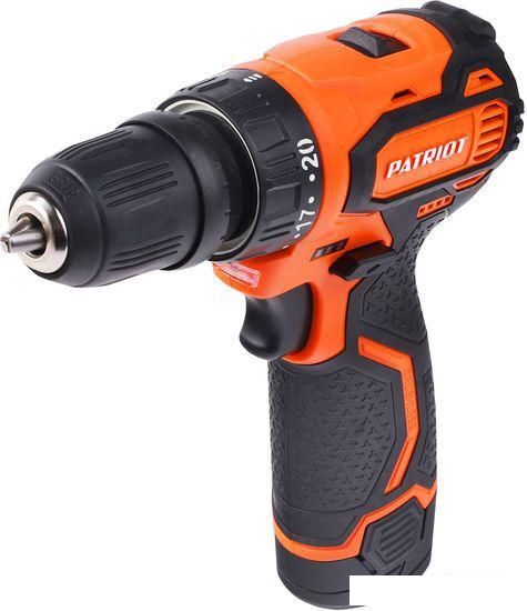 Дрель-шуруповерт Patriot BR 369Li 180201369 (с 2-мя АКБ, кейс)